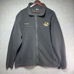 Columbia Missouri Tigers Jacket XXL Fleece Zip University Football College NCAA